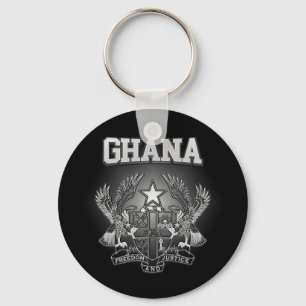 Ghana Coat of Arms Key Ring