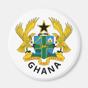 Ghana coat of arms magnet