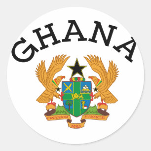 Ghana Coat of Arms sticker