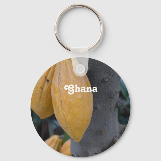 Ghana Cocoa Key Ring (Front)