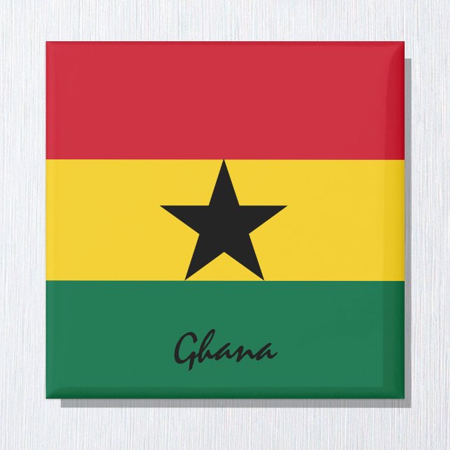 Ghana flag & Africa holiday/sports fans Magnet (Creator Uploaded)