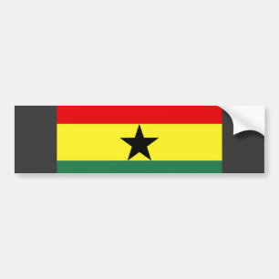 Ghana Flag Bumper Sticker