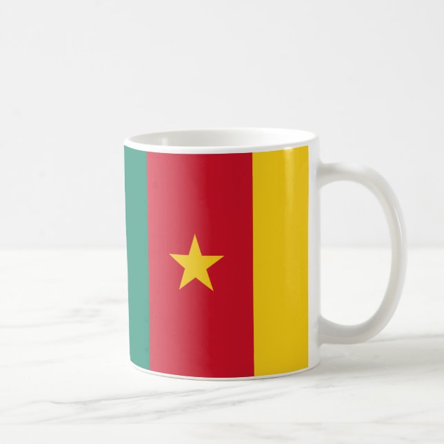 Ghana Flag Ceramic Mug (Right)