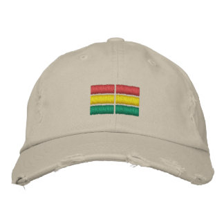 Ghana Flag Embroidered Baseball Cap