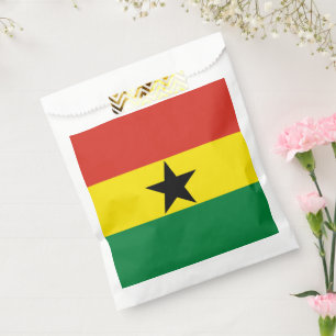 Ghana flag favour bags