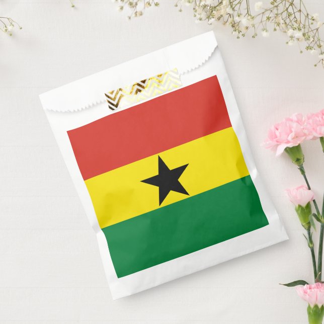 Ghana flag favour bags (Sealed)