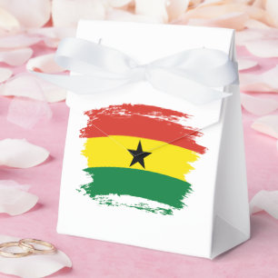 Ghana flag favour box