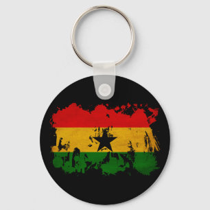 Ghana Flag Key Ring