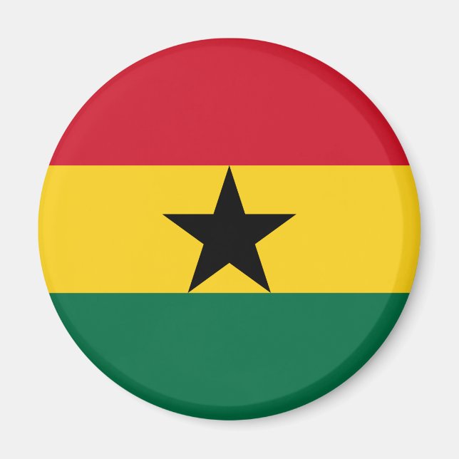 Ghana Flag Magnet (Front)