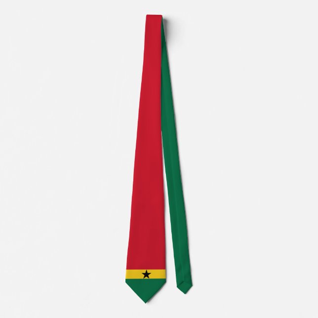 Ghana flag Neck Tie (Front)