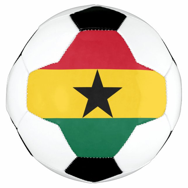 Ghana Flag Soccer Ball (Front)