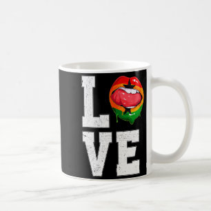 Ghana Flag Soccer Fan Love Ghanaian T Shirt Coffee Mug