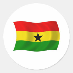 Ghana Flag Sticker