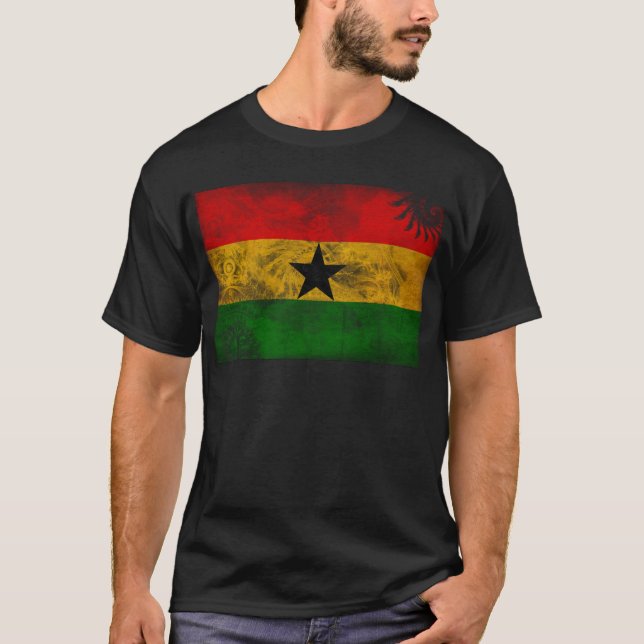 Ghana Flag T-Shirt (Front)