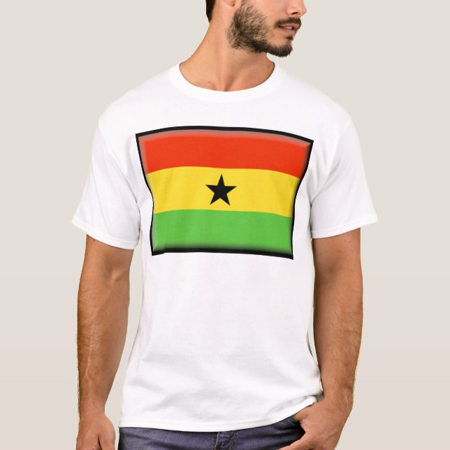 Ghana Flag T-Shirt (Front)