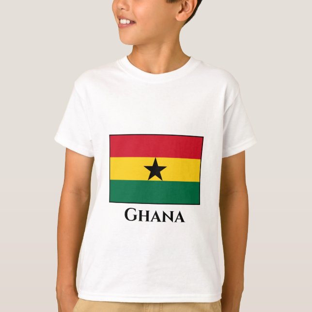 Ghana Flag T-Shirt (Front)
