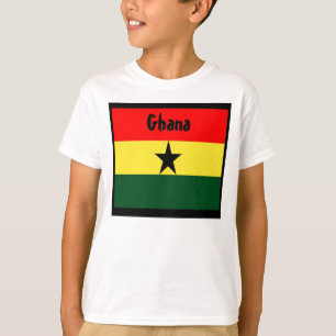 Ghana flag t-shirts