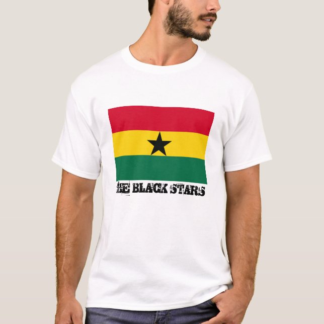 Ghana Flag "The Black Stars" T-Shirt (Front)