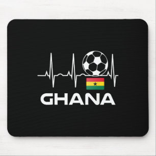 Ghana Footbyll Jersey Shirt Men Women Footbyll Gif Mouse Pad