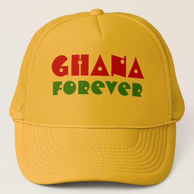 Ghana forever trucker hat (Front)
