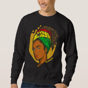 Ghana Ghanaian Flag Africa Proud Princess Queen Me Sweatshirt