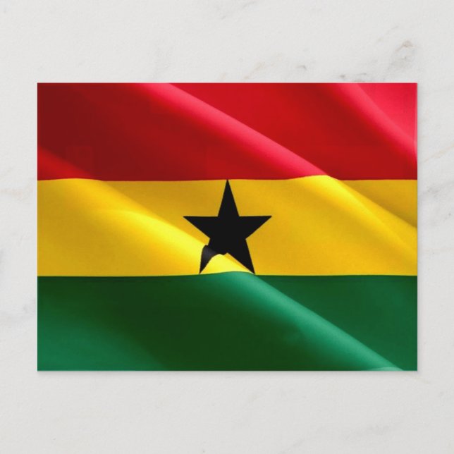 Ghana - Ghanaian Flag - Postcard (Front)