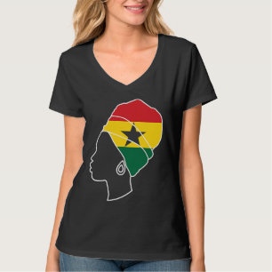 Ghana Ghanaian Ghana Flag Ghana  Ghana Fans Ghana  T-Shirt