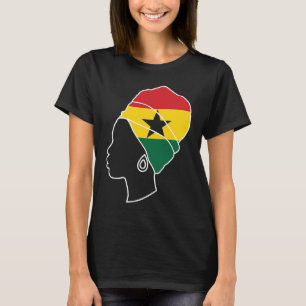 Ghana Ghanaian Ghana Flag Ghana  Ghana Fans Ghana  T-Shirt
