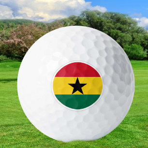Ghana Golf Balls, Ghanaian Flag Golfers / Patriots Balls