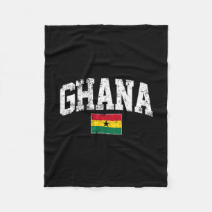 Ghana Home Ghana Friend Ghana Vacation Souvenir Fleece Blanket