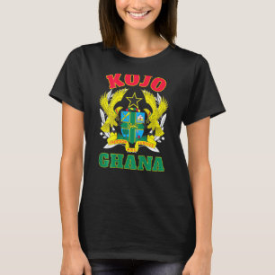 Ghana Kojo Monday Born Ashanti Kwa Language T-Shirt