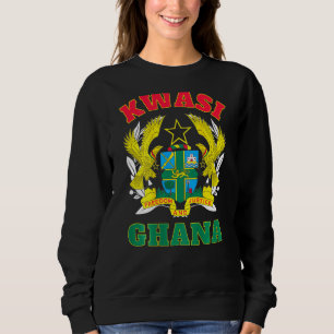 Ghana Kwasi Sunday Born Ashanti Kwa Language Sweatshirt