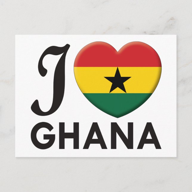 Ghana Love Postcard (Front)