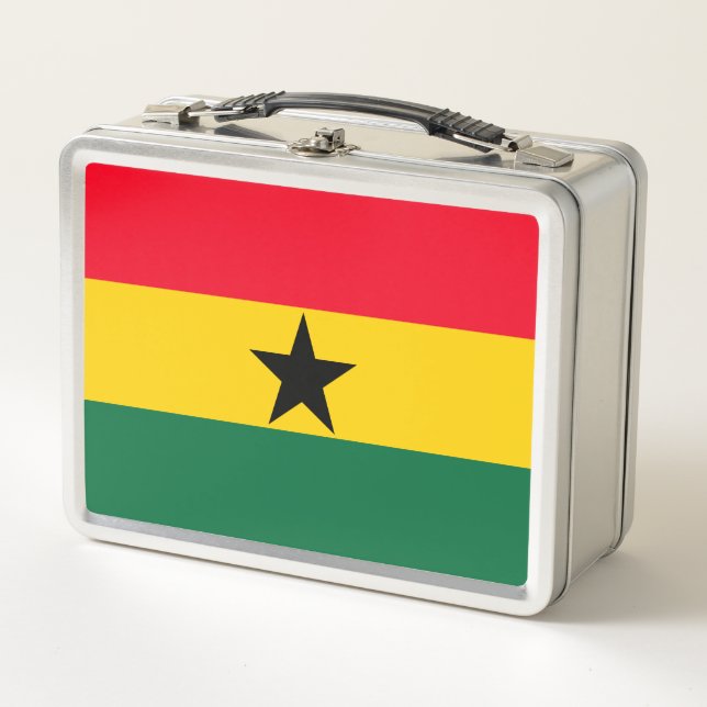 Ghana Metal Lunch Box (Front)