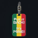 Ghana National Flag Patriotic Luggage Tag<br><div class="desc">Ghana National Flag Patriotic Luggage Tag with the Ghana flag printed over the one side of the tag. Country name written with the vibrant font is integrated in the design on the bottom. Text is fully customisable using "Customise it!" feature. Other side of the tag is reserved for your information....</div>