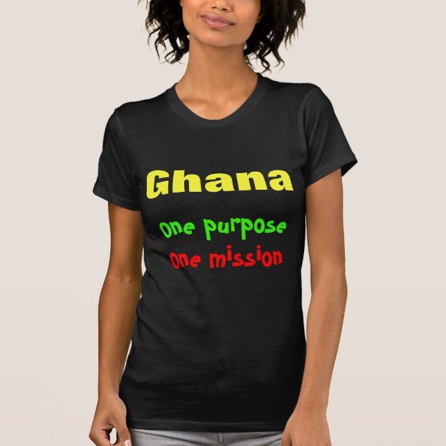 Ghana one mission T-Shirt (Front)