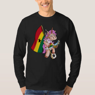 Ghana Party Unicorn T-Shirt