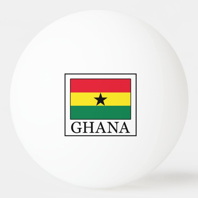 Ghana Ping Pong Ball (Front)