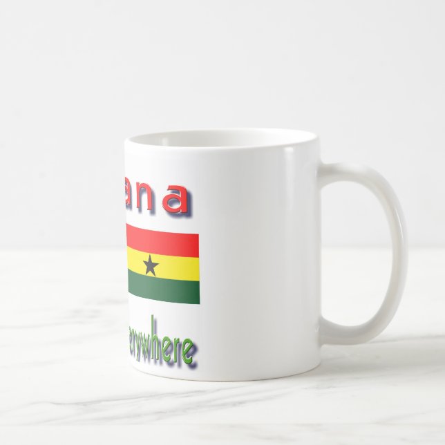 Ghana pride coffee mug (Right)