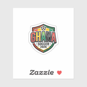 Ghana Soccer 2026 Soccer Bold Country Typography R