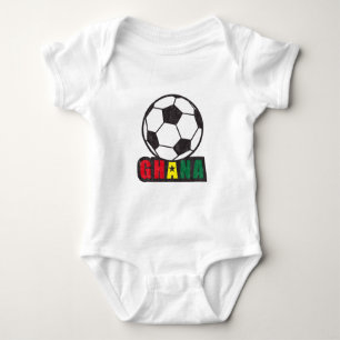 Ghana Soccer Baby Bodysuit