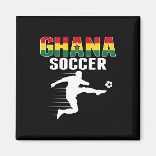 Ghana Soccer Fans Jersey - Proud Ghanian Footbyll Magnet