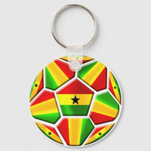 Ghana Soccer Key Ring