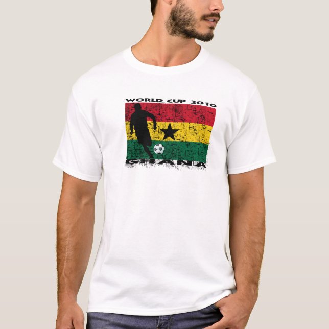 GHANA soccer T-Shirt (Front)