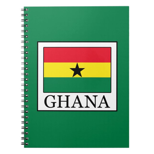 Ghana Spiral Notebook (Front)