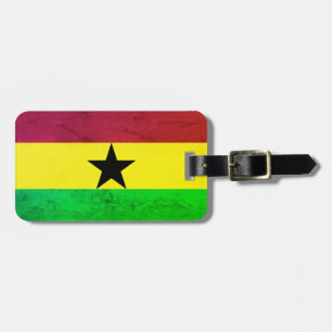 Ghana (West Africa) Flag Luggage Tag