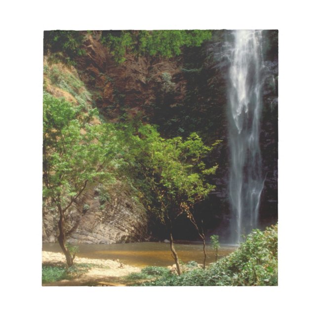 Ghana: Wli Falls, a.k.a. Agumatsa Falls (Volta Notepad (Front)