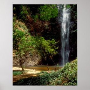 Ghana: Wli Falls, a.k.a. Agumatsa Falls (Volta Poster