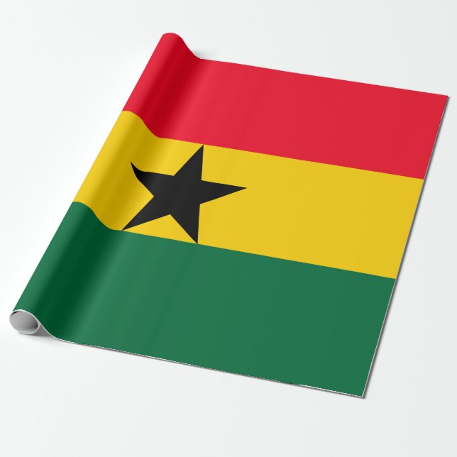Ghana Wrapping Paper (Unrolled)