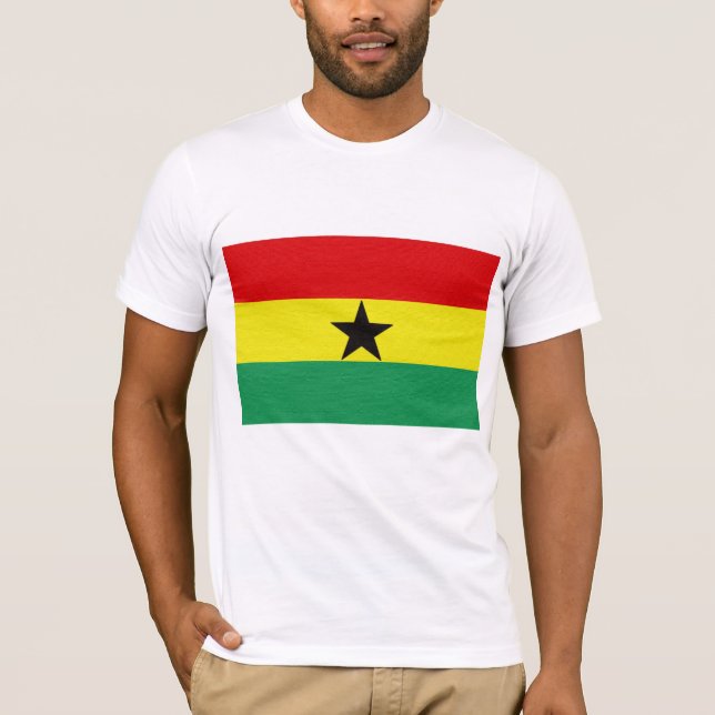 Ghana's Flag T-Shirt (Front)